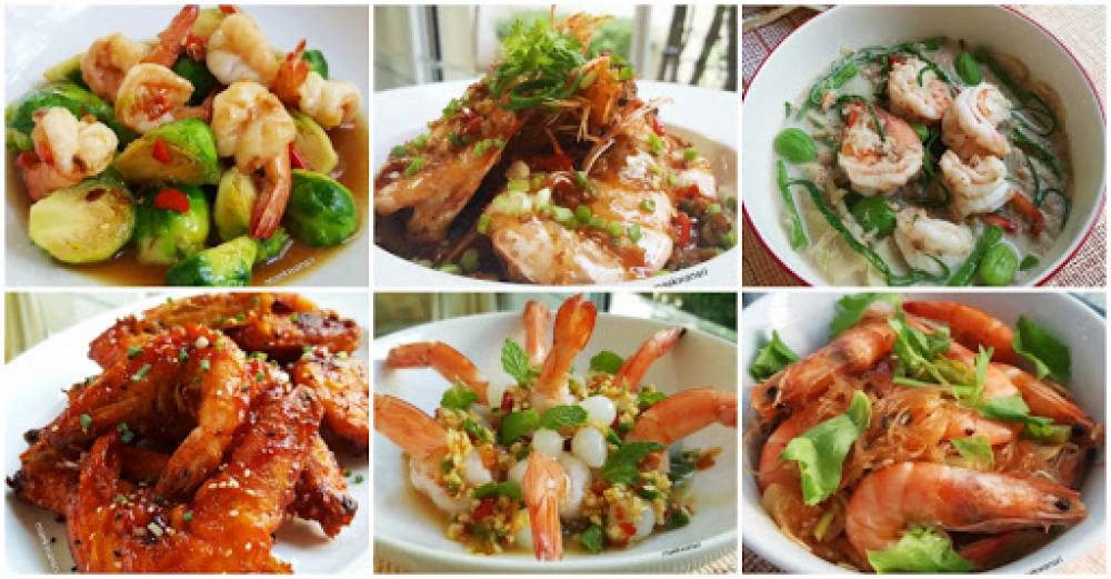 รวมสูตร เมนูกุ้ง ที่ทำง่ายๆ แถมอร่อยอีกด้วย