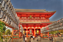 เที่ยวญี่ปุ่น เรียนรู้ประวัติ คามินาริมง ประตูเทพแห่งสายลมและสายฟ้า